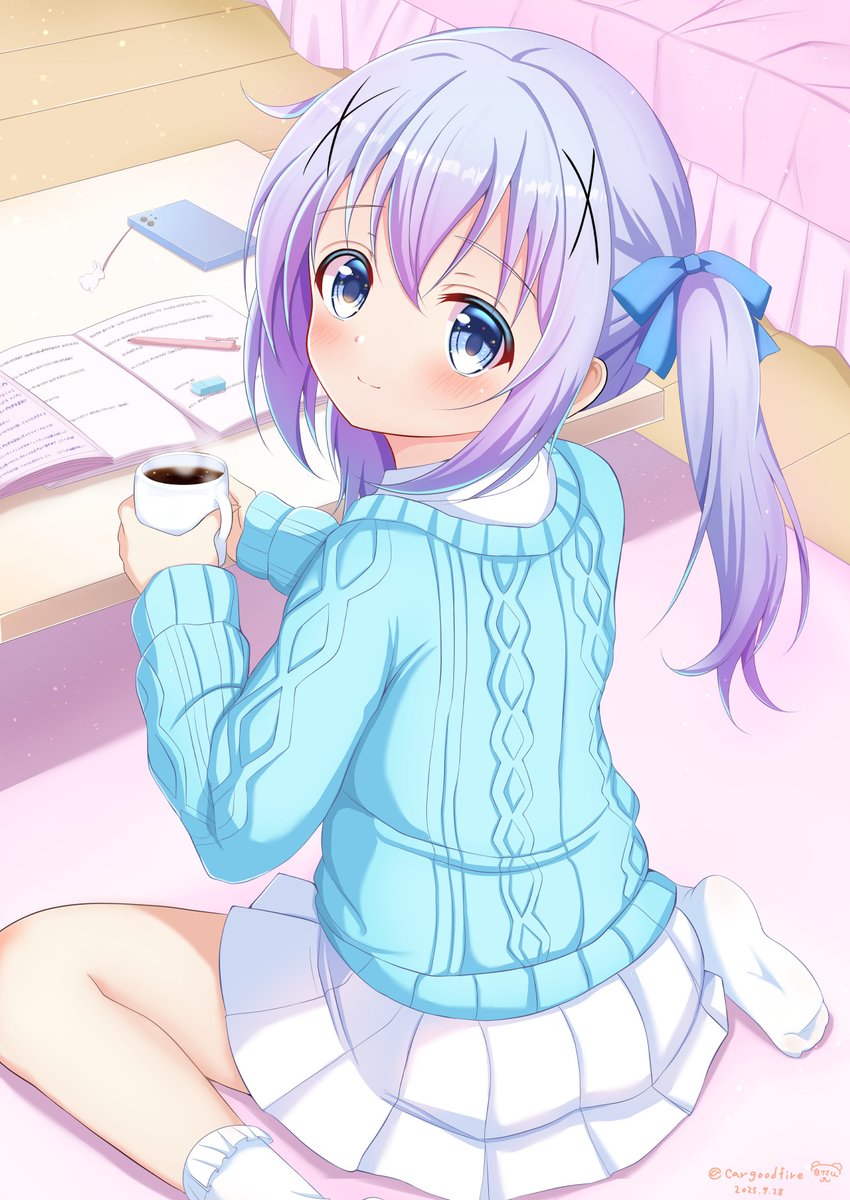 ごちうさ ごちうさ』チノの夏服セーラー服衣装の1/3スケールドールが再