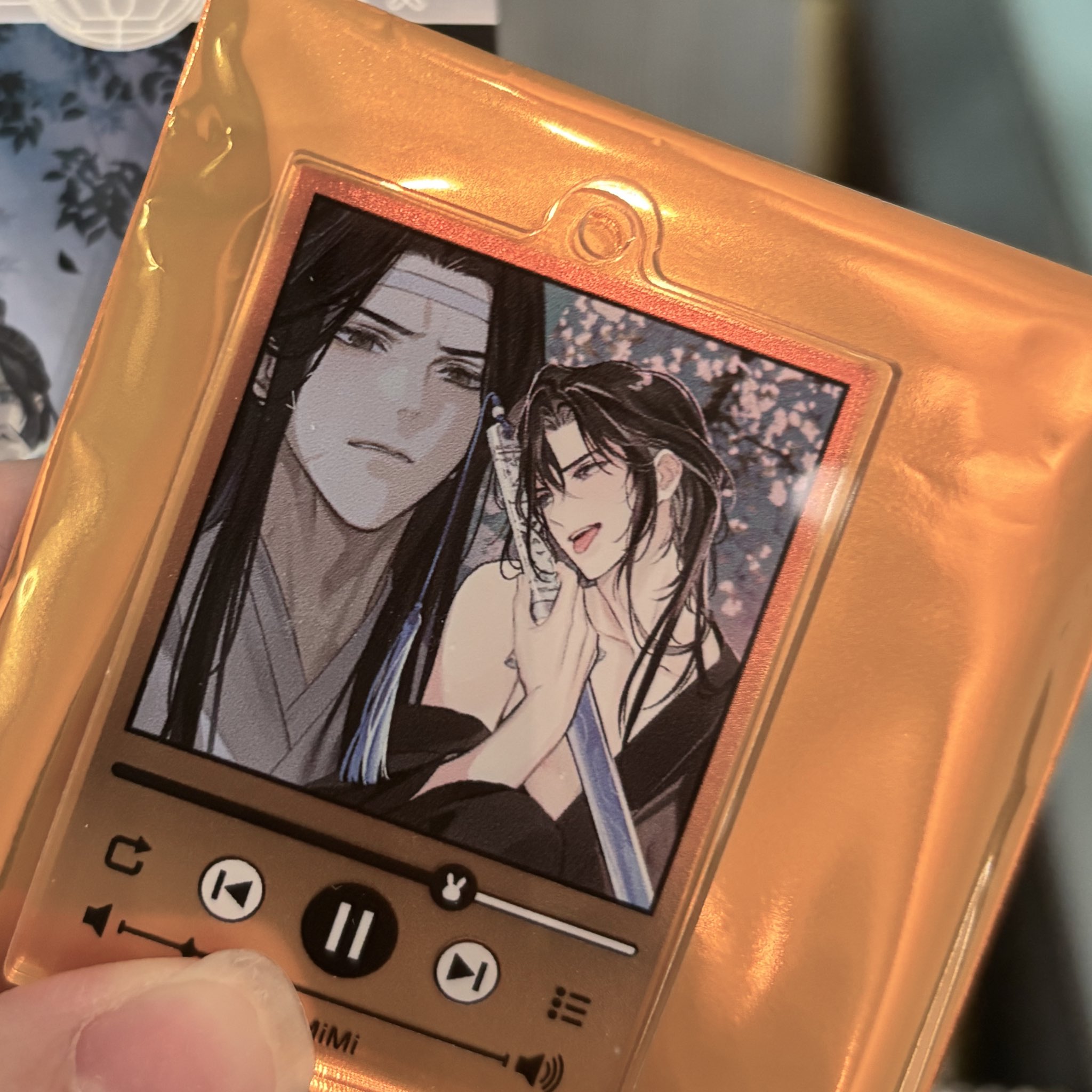 魔道祖師　完結記念展　武器キーホルダー　未開封 ♡︎ᵎᵎᵎ 魔道祖師完結記念展大阪にはこれかけて行く💘 特典夷