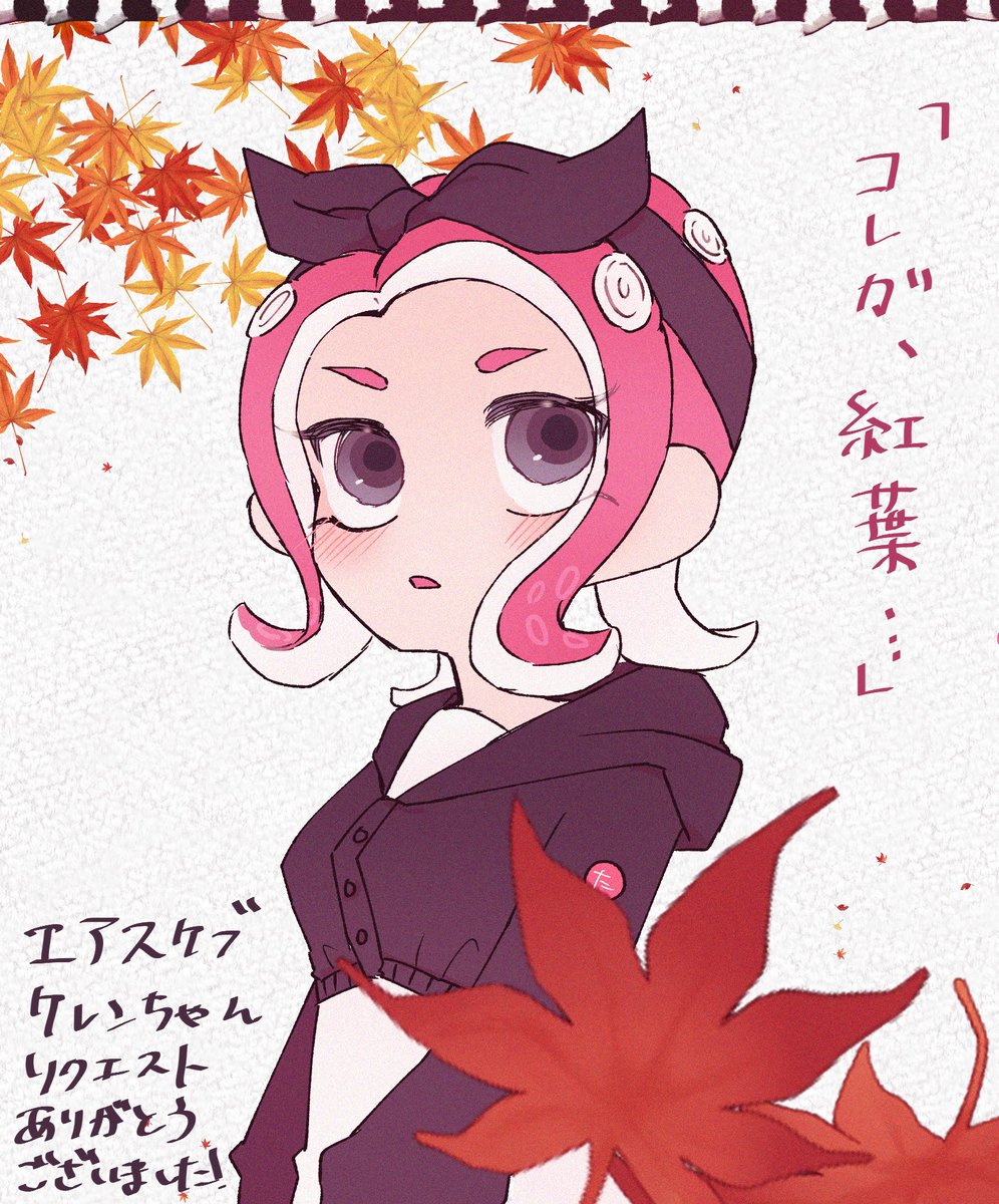 エアスケブ
ケレンちゃんリクエストありがとうございました！
ケレンちゃん地下出身だから紅葉は初めてましてですね🍁