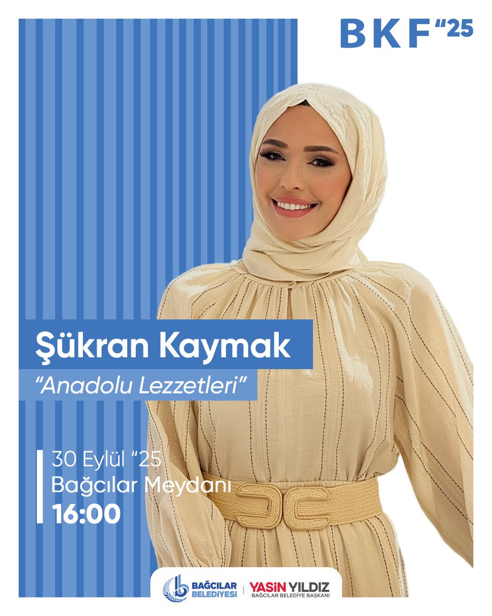 BKF’25’te 29 Eylül Programı

16.00 – Şermin Yaşar | Alternatif Türkçe Dersleri
18.00 – Merve Gülcemal | Çocuğuma Dinini Sevdiriyorum

📍 Bağcılar Meydanı
Sizleri bekliyoruz! 

#BKF25 #BağcılarKitapFuarı #BağcılarKültürSanat