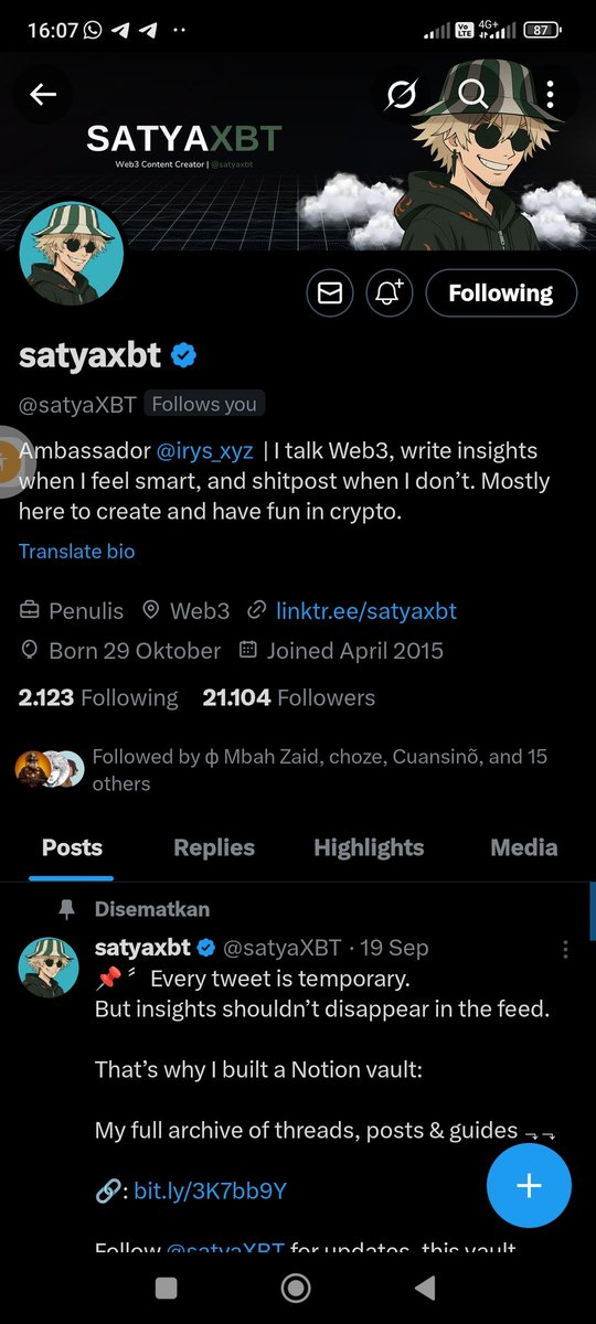 Bredref's tweet photo. WOWOWOWO shock difollow @satyaXBT Thanks sir 😆 https://t.co/XJ5z5XfX5r