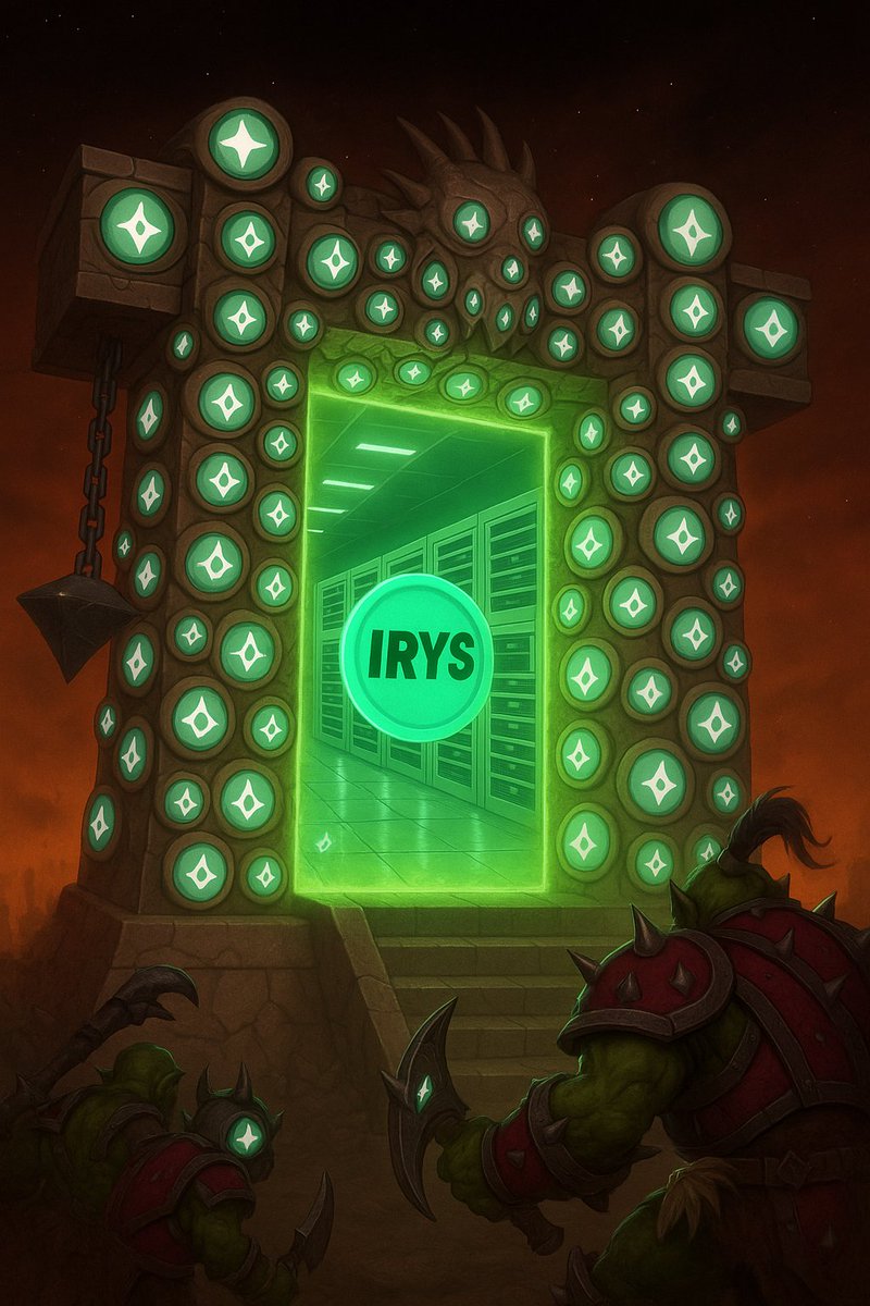 Achie_patricia's tweet image. Hirys (✧ᴗ✧)
Happy Sunday Irys fam 💚👁️ 
Step through the green portal of Irys where data is safe, programmable &amp;amp; alive. Low-cost, transparent &amp;amp; unstoppable, your storage becomes part of something bigger. 

Stay Hirys, always 😉
Irys.xyz #irys #datapunk