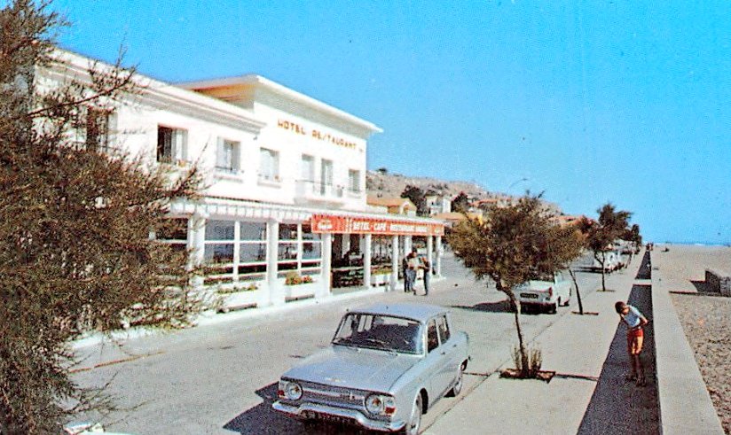 Leucate-Plage (#Aude) dans les années 70.