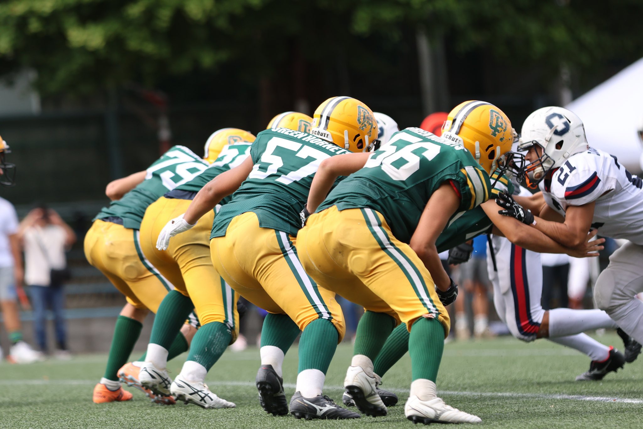 アメリカンフットボールパンツ ゴールド 2024年度COUGARSメンバー紹介🏈 名前:岡田 壮登 学年:3回 背番号
