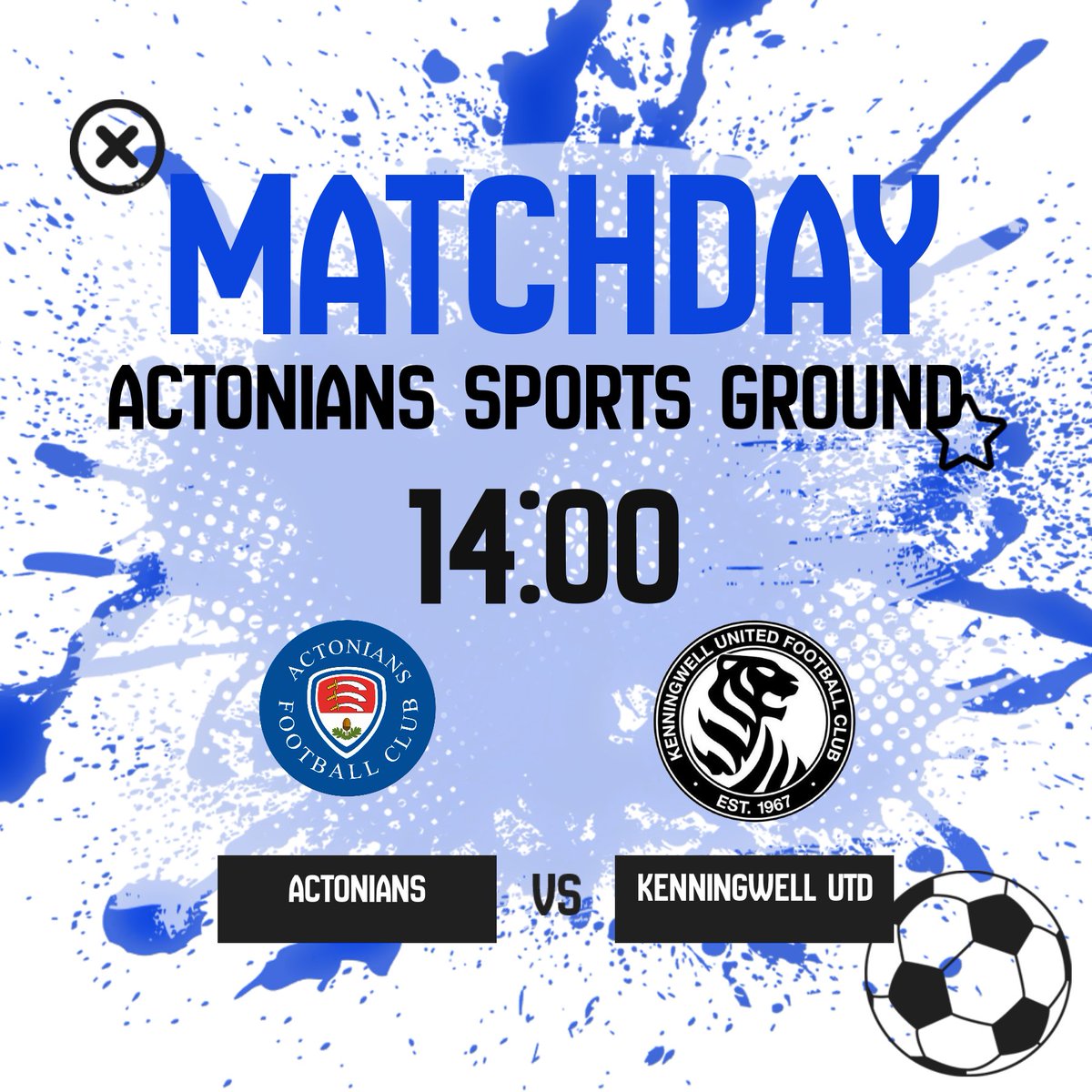 Actonians LFC (@actonianslfc) on Twitter photo The 3rd team are in <a href="/GLWFLeague/">Greater London WFL</a> action this afternoon at home to <a href="/KenningwellFC/">Kenningwell United FC</a>
Please note reserves game away to Camden Town has been postponed. The 3rd team are in <a href="/GLWFLeague/">Greater London WFL</a> action this afternoon at home to <a href="/KenningwellFC/">Kenningwell United FC</a>
Please note reserves game away to Camden Town has been postponed.