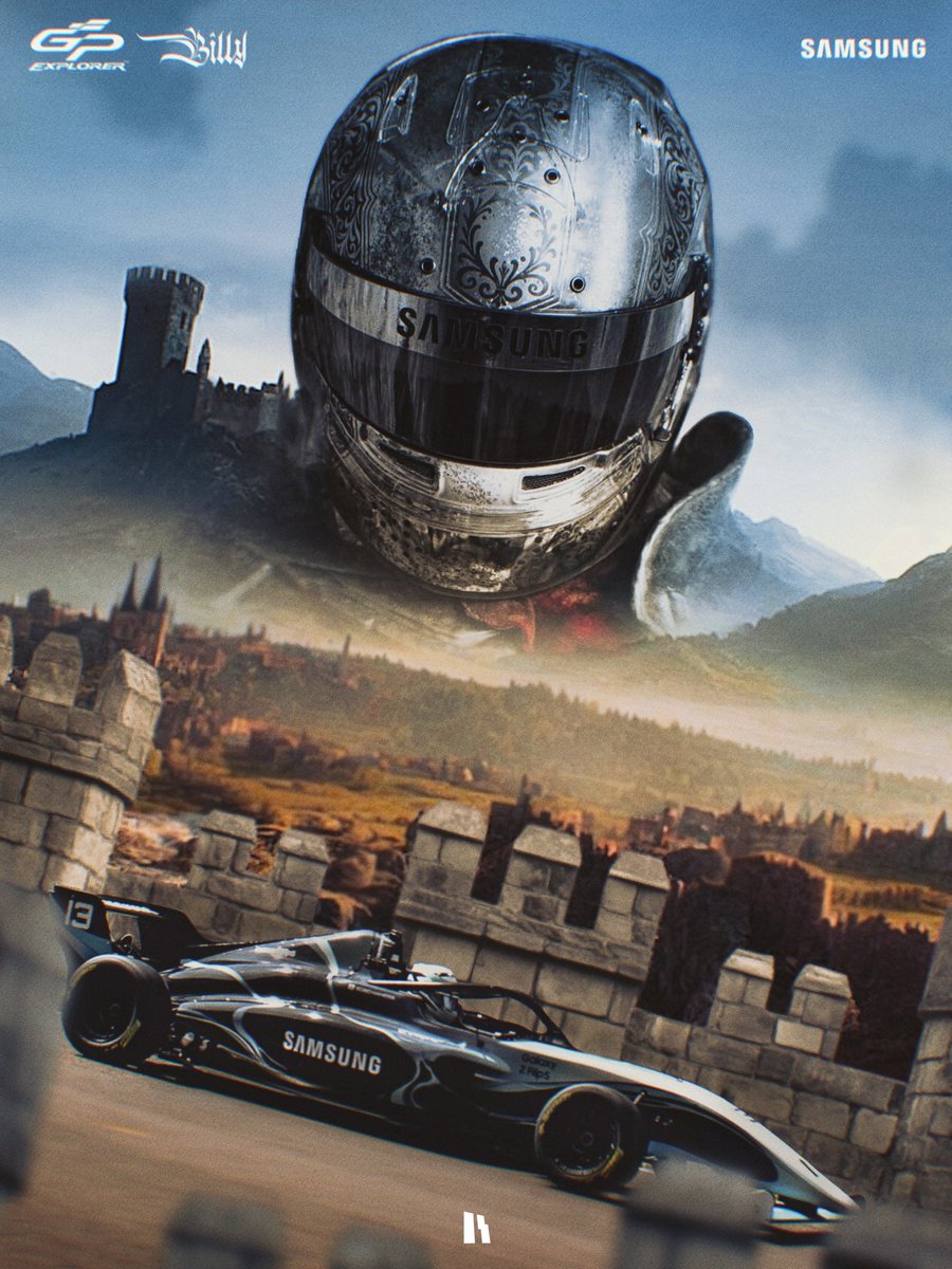 Kaboumdzn's tweet image. Petit poster pour @RebeuDeter à l'occasion du reveal de son casque du Gp Explorer