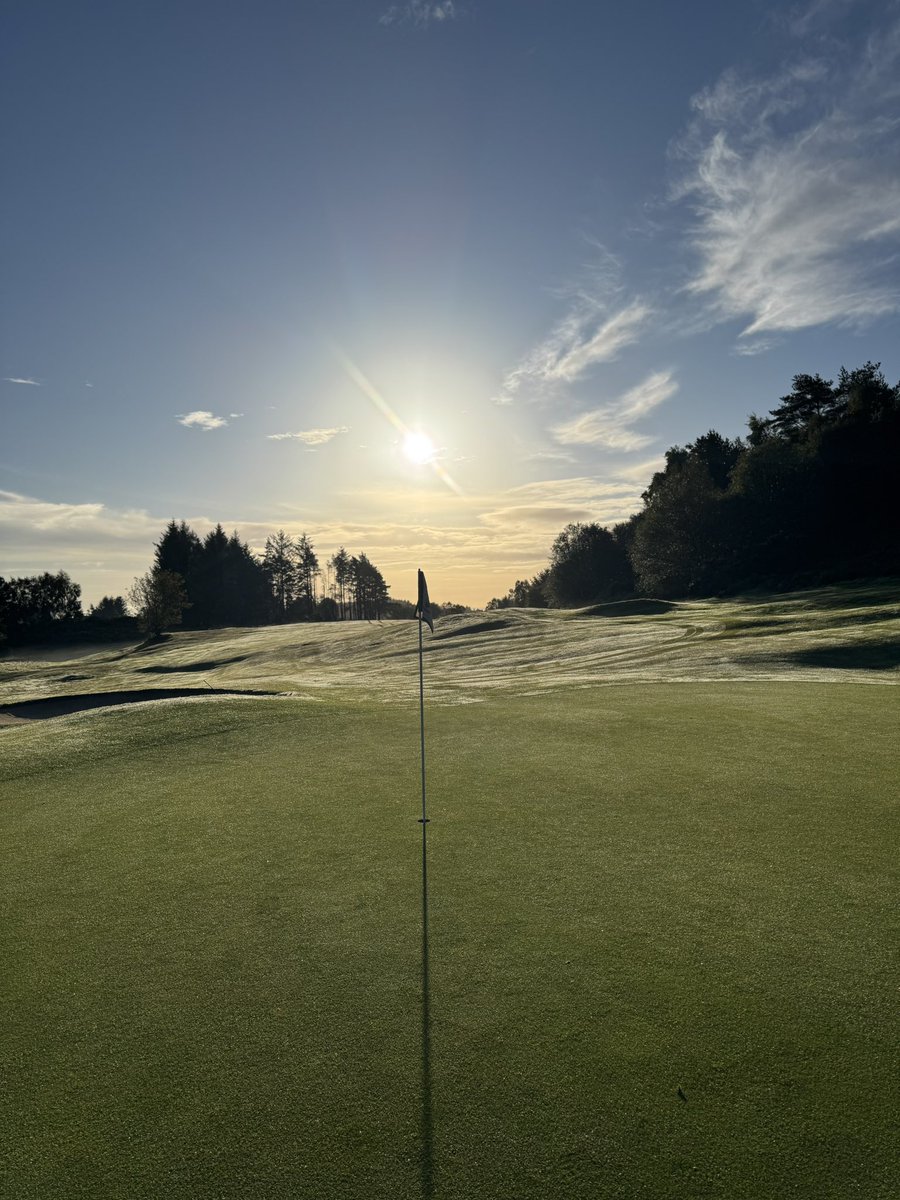 What a morning for a few holes ⛳️