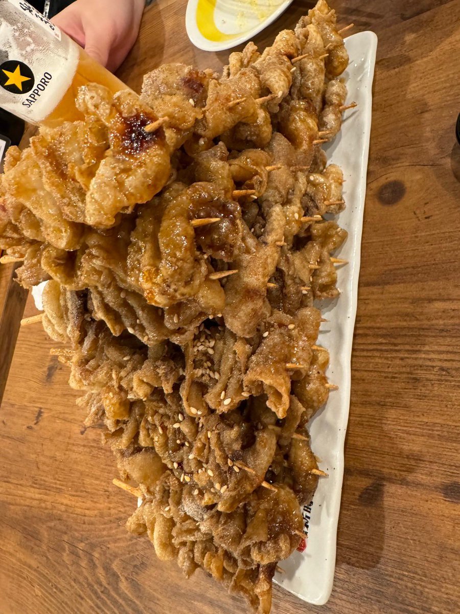 ビールと合うこれまた最高