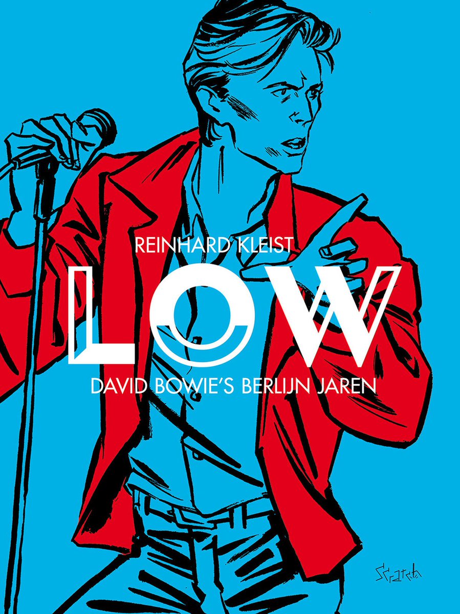 stripland_BENL's tweet photo. Na #Starman volgt #LOW, met de focus op de Berlijnse jaren van #DavidBowie. Auteur #ReinhardKleist sluit het tweeluik af met de legendarische tijd van de voormalige Thin White Duke in #Berlijn, terwijl Bowie zijn album uit 1977 opneemt. Deze week te koop. #ScratchBooks https://t.co/ViLYXG9o4V
