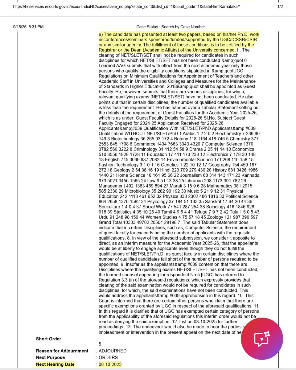 ravi_commerce25's tweet photo. Interim order copy https://t.co/vfGYszHQIm
