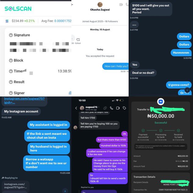 To those suggesting Sarki Sultan's confession might be under duress, here are additional facts: He traveled somewhere, used someone's POS to collect money from victims, and even used cryptocurrency, thinking it would anonymize his transactions, to collect dollars from them.