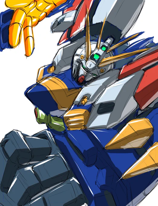 石貯めてます! 1つでも出ると 嬉しいです #ジージェネエターナル #ユニコーンガンダム #ゴッドガンダム #ガンダムF91 #イラスト