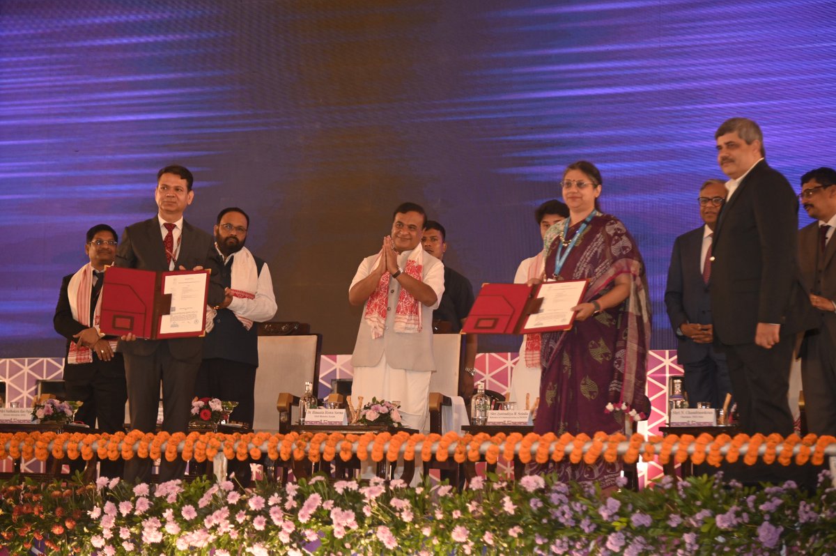At its historic Silver Jubilee celebration in Guwahati, BSNL marked not just 25 years of connecting Bharat, but also a bold step into the future of digital innovation. 

Three landmark MoUs were signed: with M/s Delaplex for a cutting-edge Micro Edge Data Centre, with M/s NxtGen