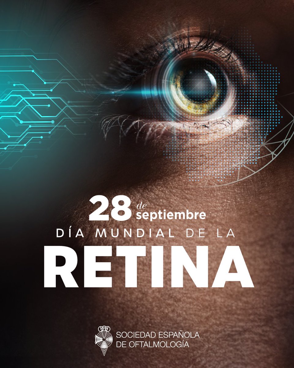 OftalmologiaSEO's tweet image. 👁️🌍 Hoy celebramos el Día Mundial de la Retina

🔎 La detección precoz y el  seguimiento por parte del médico oftalmólogo son fundamentales para  proteger la visión y mantener la calidad de vida de los pacientes.

#DíaMundialdelaRetina #SaludVisual #Retina #Oftalmología