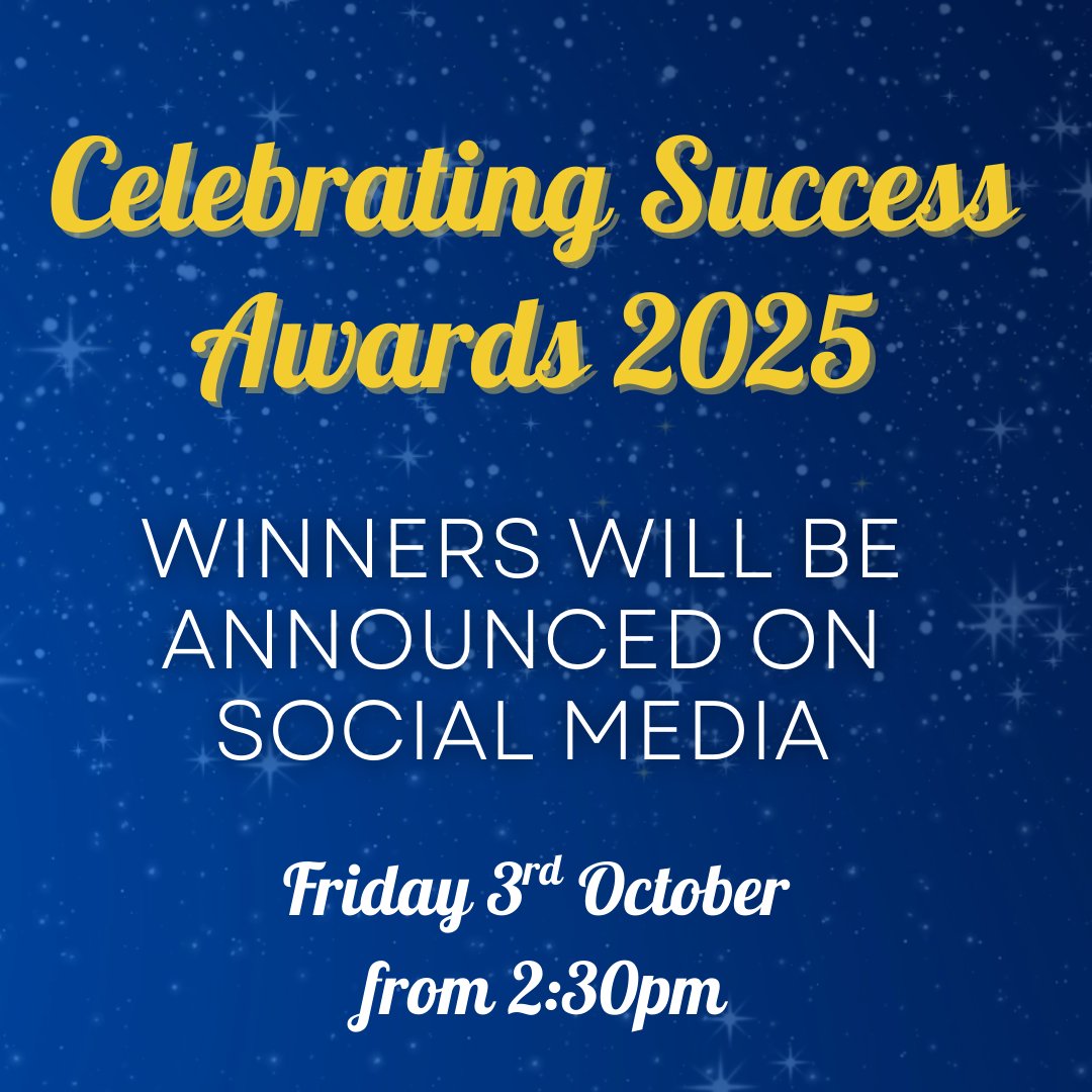 🎉 The countdown is on! 🎉
We're just days away from the NHS Lothian Celebrating Success Awards Ceremony this Friday, 3 October.

👉 Follow NHS Lothian on Facebook and X from 2:30pm on Friday to see who takes home the trophies.
#CSA25 #NHSLothian