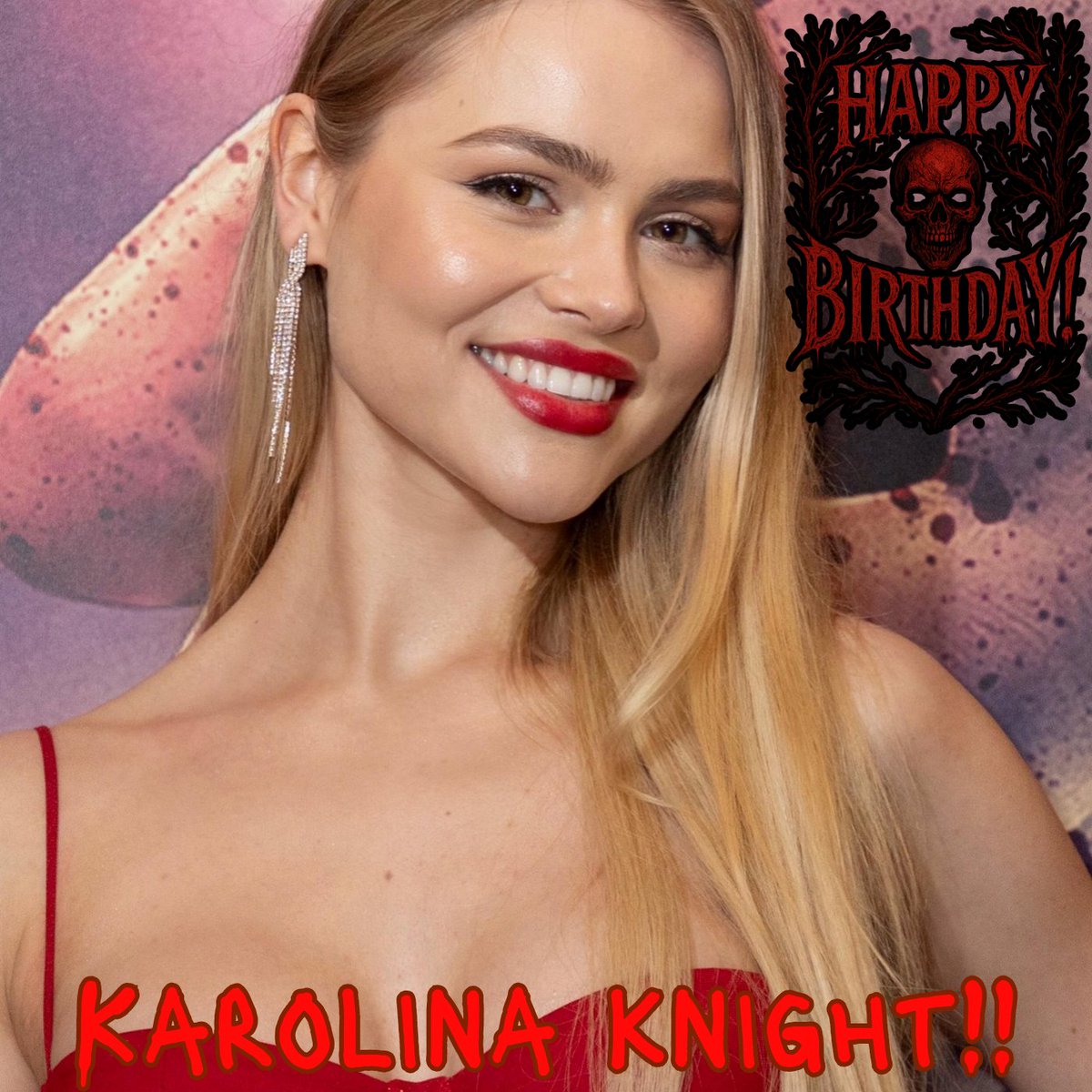 htwt_tate's tweet image. HAPPY BIRTHDAY, KAROLINA KNIGHT!! 🎂 🥳 🎉
#podcast #horror #horrorpodcast #happybirthday #karolinaknight #thetwistedchildhooduniverse #winniethepoohbloodandhoney2 #poohiverse #actress #tateirons #horrortalkswithtate #horrortalkswithtatepodcast