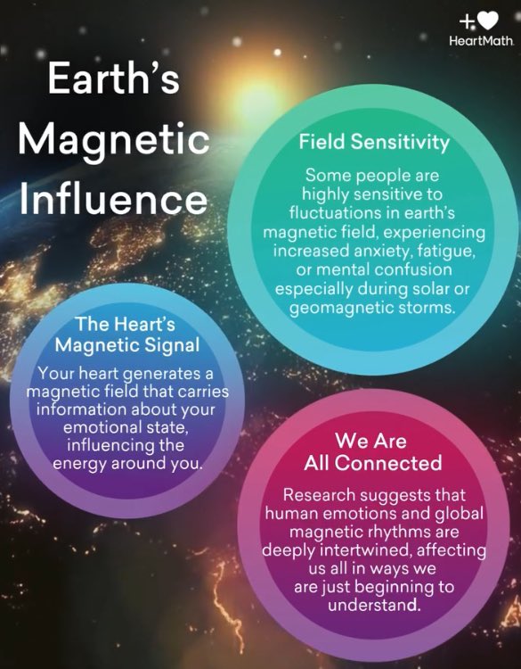 MitohormesisAct's tweet photo. You’re more connected to the Earth than you think. ⚡🌍 From the pulse of your heart to the rhythms of the planet, energy flows in ways science is only beginning to uncover.
.
.
.
.
.
#earth #connection #intuiton #heart #helplovegoviral #heartmath #inspiration #magneticfield #love #science #goodvibes #interesting