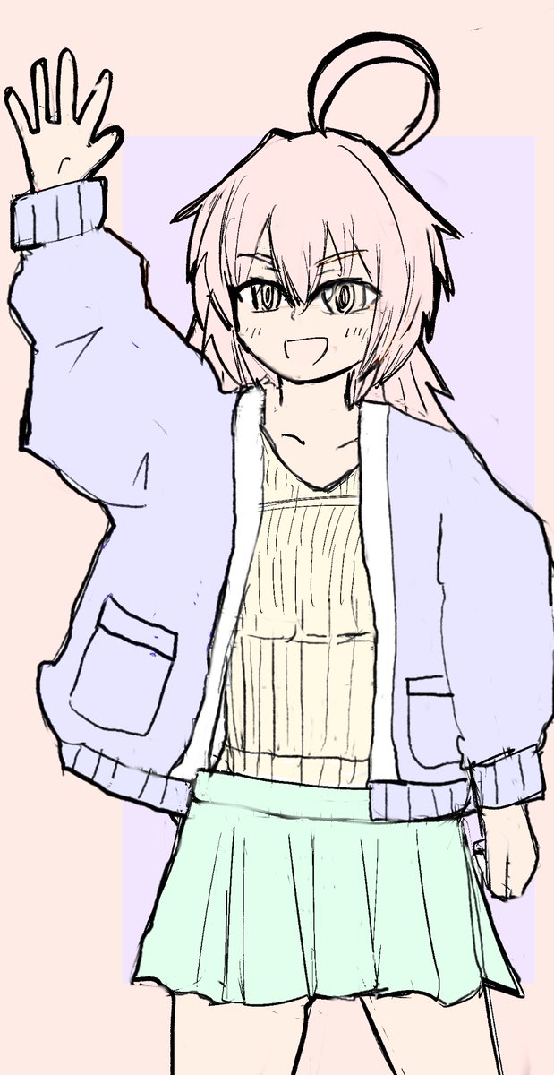 forgamemaking's tweet photo. オリキャラで色の考察 https://t.co/5UfCjZuGJB