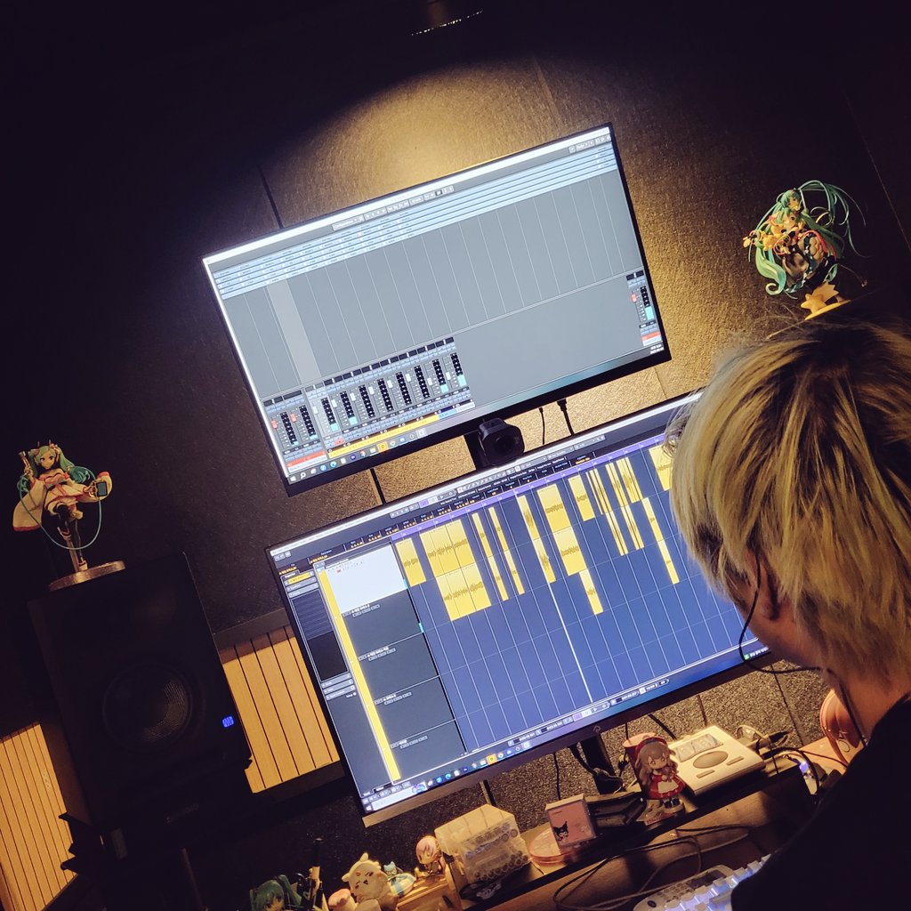 아도반코러스 세곡 녹음 칵칵