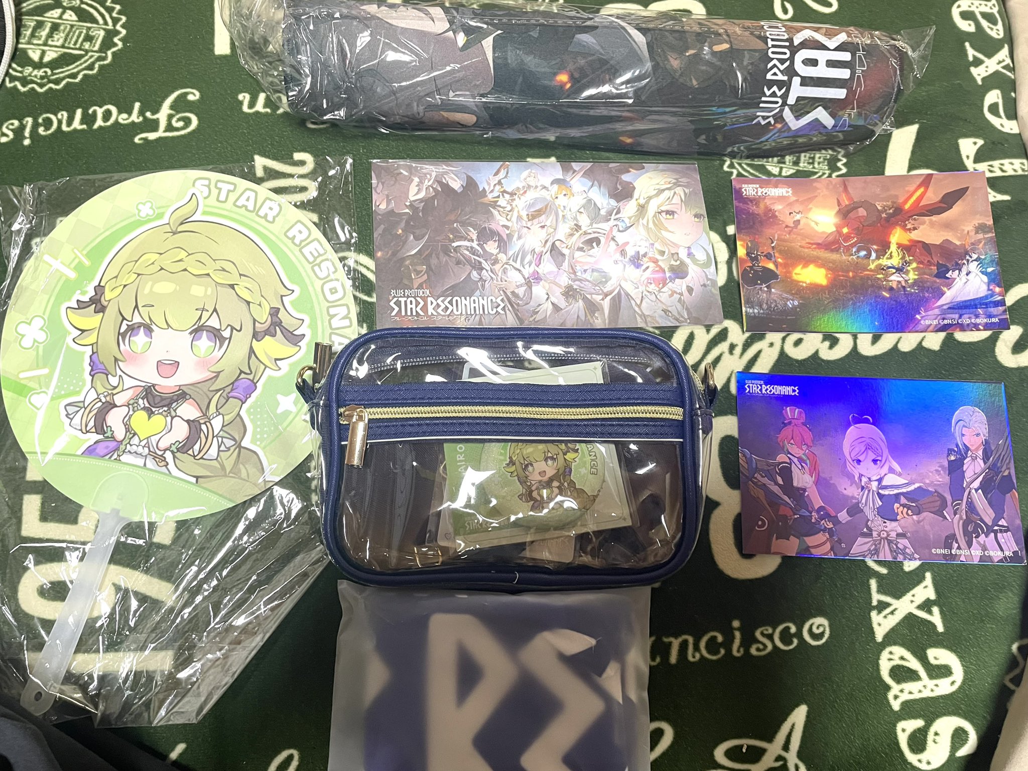 ［値下げ可］ブループロトコル　スターレゾナンス　TGS A賞　マウスパッド ブループロトコル スターレゾナンス TGS A賞 マウスパッド