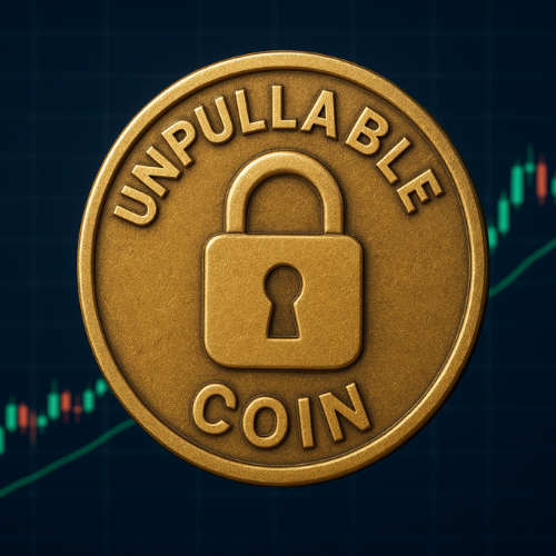 UnpullableCoin's tweet photo. Tired of rugs? Want to invest into a coin that has potential to Moon? Buy Unpullable on https://t.co/yahXSv5LxP. #unpullable #UnpullableCoin #pumpfuncoins https://t.co/RjABImp2n0