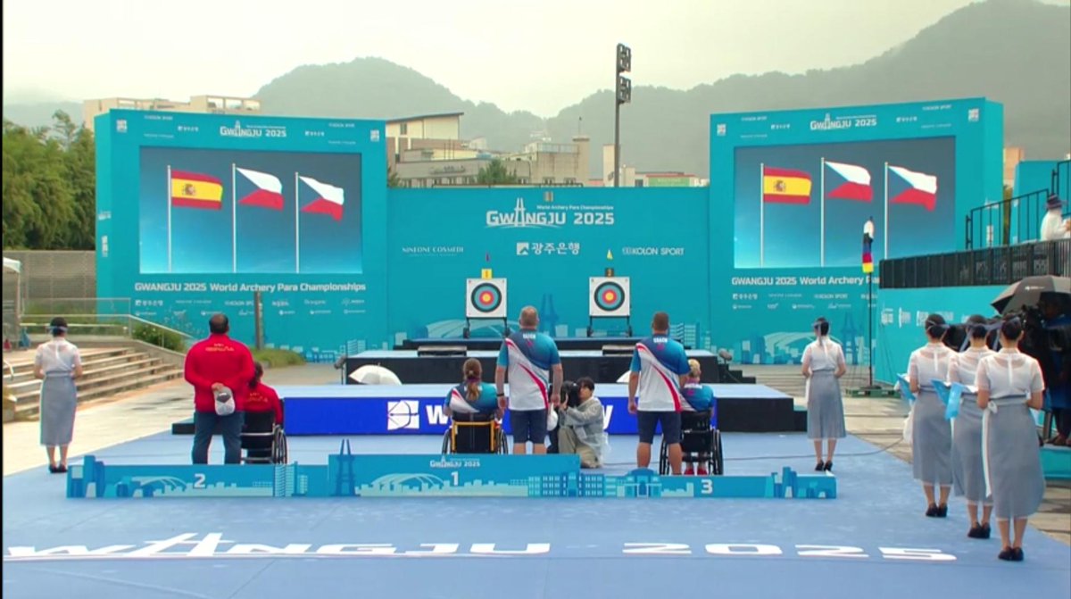 #WPACGwangju25

¡Isabel Fernández es SUBCAMPEONA DEL MUNDO! 

Final🥇W1 MUJERES
129:134 Musilova 🇨🇿

La toledana hace historia en su primera temporada con el equipo nacional, sumando medallas en todas sus salidas internacionales. 

¡ENHORABUENA!

#TeamRFETA