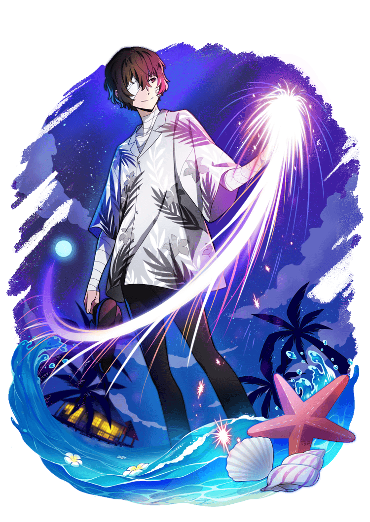 purpleflufldp4's tweet photo. All Bungo stray dogs ssr cards, from Bungo tales. Part 47 Dazai. #bsdtwt #bsdmayoi https://t.co/0rNpCnCSzA