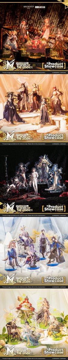 GLStore_EN's tweet image. The Arknights Ambience Synesthesia 2025 series merch is now available in #GRYPHLINESTORE!
Check them out!
Purchase link: store.gryphline.com

#Arknights  #AmbienceSynesthesia