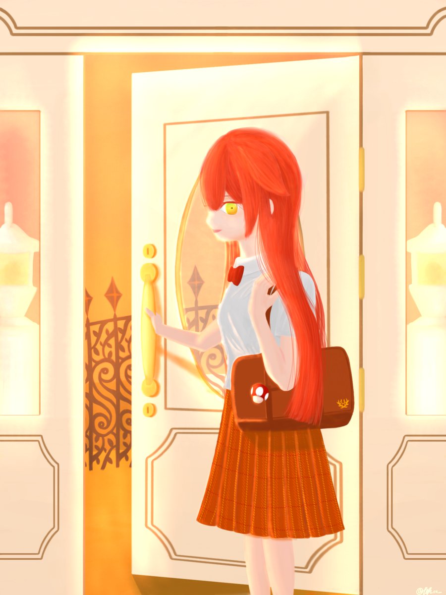 106_cc_'s tweet image. もう一度、見ていただけませんか。

おかえりなさいませ【加筆修正ver.】
#uyellust