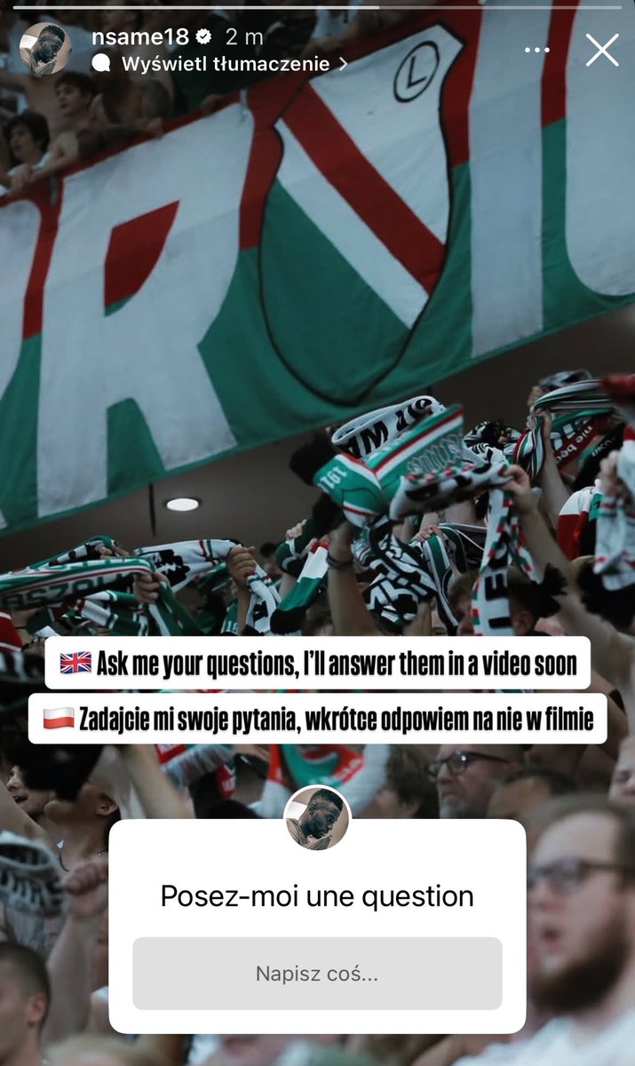Legioniści, wchodźcie na Instagrama, bo ten kocik ma do Was temat.