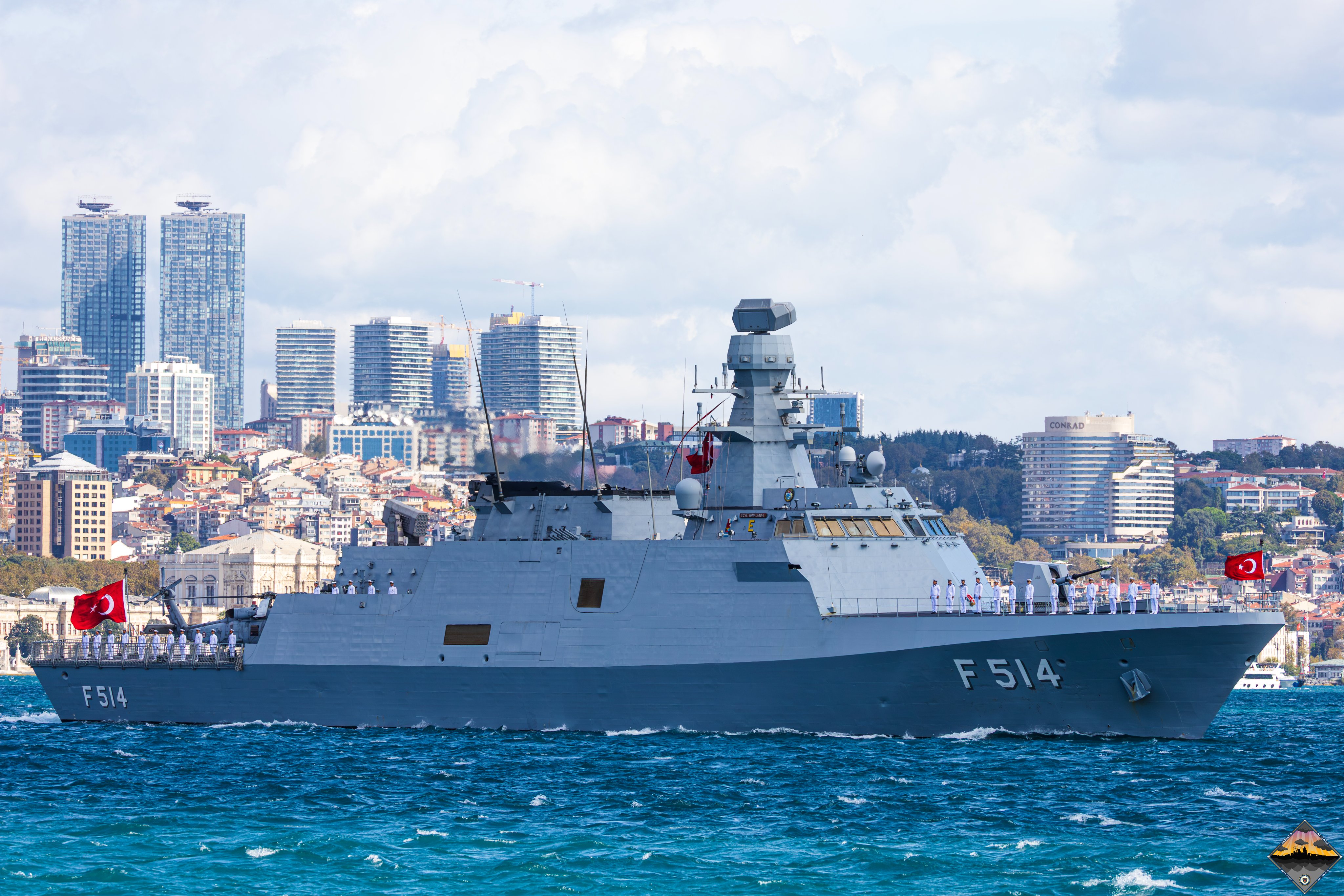 トルコ海軍　KINALIADA クナルアダ　キャップ トルコ海軍 KINALIADA クナルアダ キャップ - メルカリ