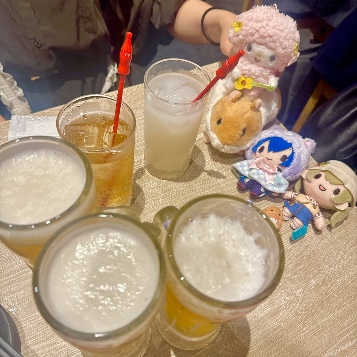 酔いどれしらずなアフター
遅ればせながら始まった🙌

#はぴしょ！