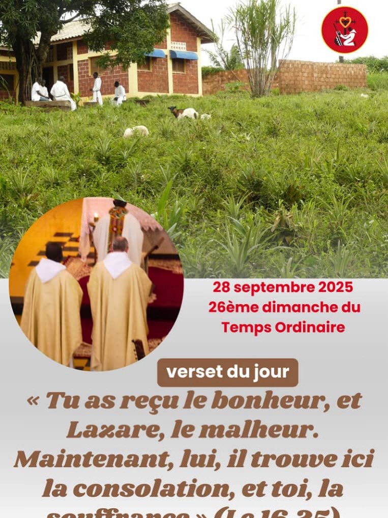 @abbayedekeurmoussa 
#abbayedekeurmoussa 
#keurmoussaabbey 
#keurmoussa 
#versetdujour 
« Mon #enfant rappelle-toi : tu as reçu le #bonheur pendant ta vie, et Lazare, le #malheur pendant la sienne. Maintenant, lui, il trouve ici la #consolation, et toi, la souffrance », Lc 16,25