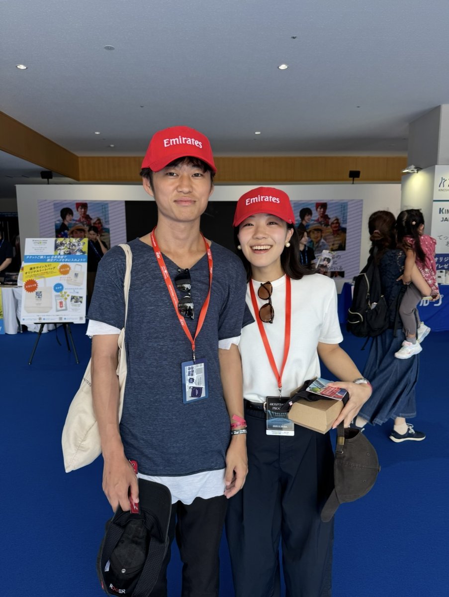 ✈️本日はエミレーツDAY✈️／ 大会スポンサーの【エミレーツ航空】の