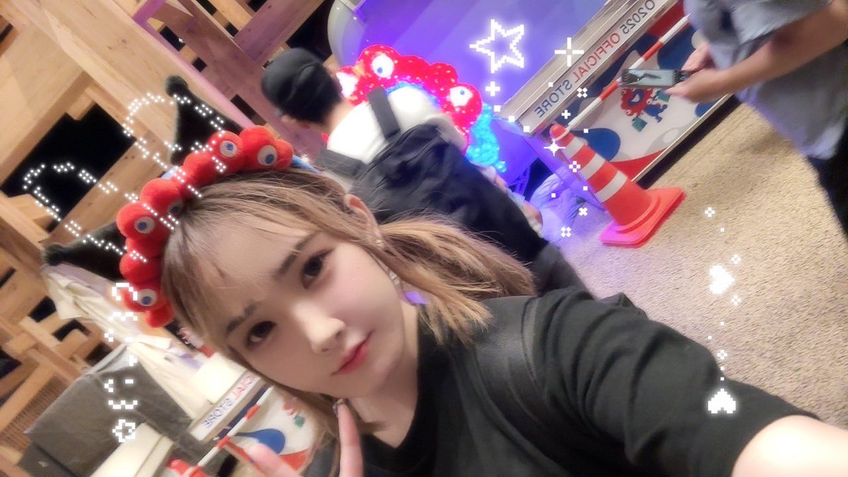 行ってきたよ！
#大阪関西万博2025 #らぶあび #アイちゃま #らび属 #広島アイドル #しまねっこ #コラボ #Tシャツ #ミャクミャク #カチューシャ #クロミちゃん
