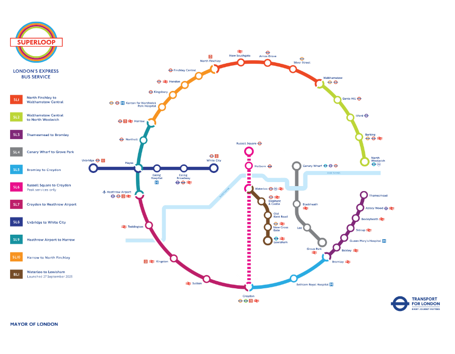 trainpal_go's tweet image. 🚍Free New London Bus Route
A brand-new express bus BL1 has launched in London, linking Waterloo and Lewisham along the proposed Bakerloo Line extension.
💡 Free rides during the first week.

Book and save your trip at t.trainpal.com/68U0THGat