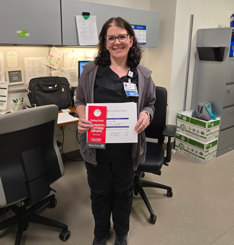 WakeMed's tweet image. Congratulations to Megan Balliet, Case Manager, for being recognized as the #WakeMed North Hospital's Employee of the Month for September 2025!
🏆