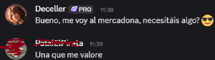 Se abren trys para la posición de lolera para mi amigo, requisitos:
-Que exista
-Que respire(opcional) 

Interesadas(o interesados 🙄) md a <a href="/PatxiElPirataa/">PatxiElPirata</a>