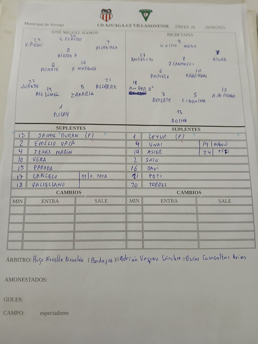 ⚽️En el Municipal de Azuaga, para contarte el partidazo entre los dos primeros clasificados, <a href="/cdazuaga/">CD Azuaga</a> y el líder <a href="/cfvillanovense/">C.F. Villanovense</a>

📻Vívelo con nosotros en Canal Extremadura Radio, Twich o <a href="/enjuegoCEX/">Extremadura en Juego</a>‼️