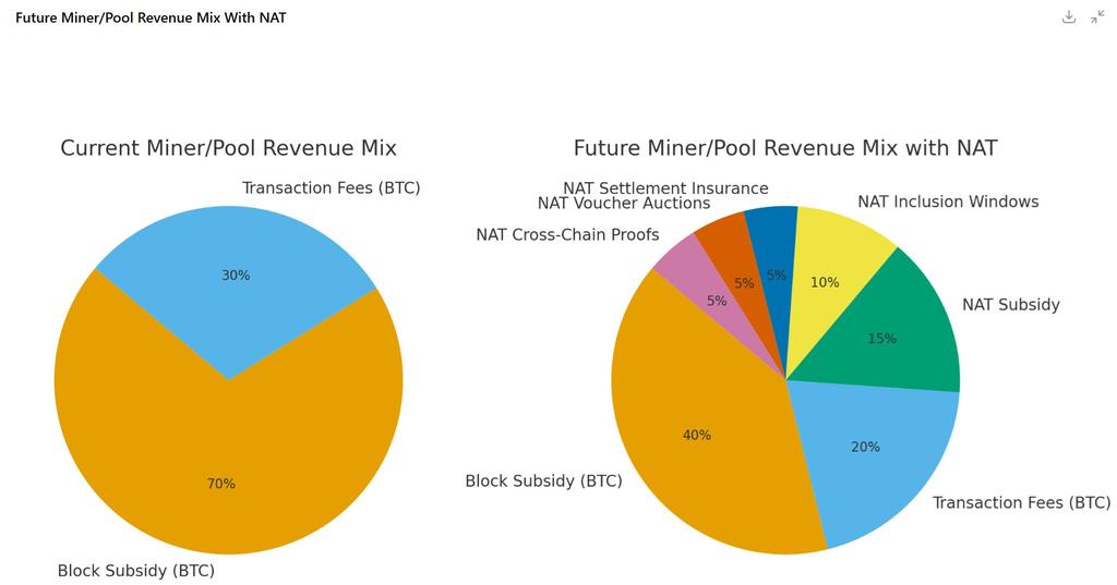 $NAT 白皮书中文版已经发布

致敬以下几位
<a href="/TheBlockRunner/">ᴛʜᴇ ʙʟᴏᴄᴋ ʀᴜɴɴᴇʀ Podcast | 91.bitmap 🟧</a> <a href="/iman_blockrun/">iman</a> <a href="/rarity_garden/">Benny</a> <a href="/tap_protocol/">TAP Protocol</a>
<a href="/rometheminer/">rome.nat⚒️｜矿工罗马 海外矿场 比特币区块伴生矿支持者</a>
向维护比特币网络安全的捍卫者致敬

向提升比特币矿池算力的守护者致敬

向增加比特币矿工收益的建设者致敬

比特币是一座坚固的金矿，伴生矿币 $NAT
