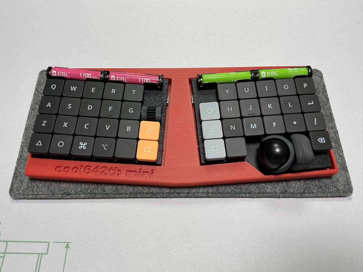 Title:狭ピッチ！
Keyboard: #cool642tb_mini （<a href="/na_ka_no/">ナカノ</a>）with Alice layout case
Keycaps:#ゆcaps  （<a href="/Yu_keyb/">ゆ</a>）
#KEEB_PD  #KEEB_PD_R269   #俺キー #自作キーボード #mechanicalkeyboard