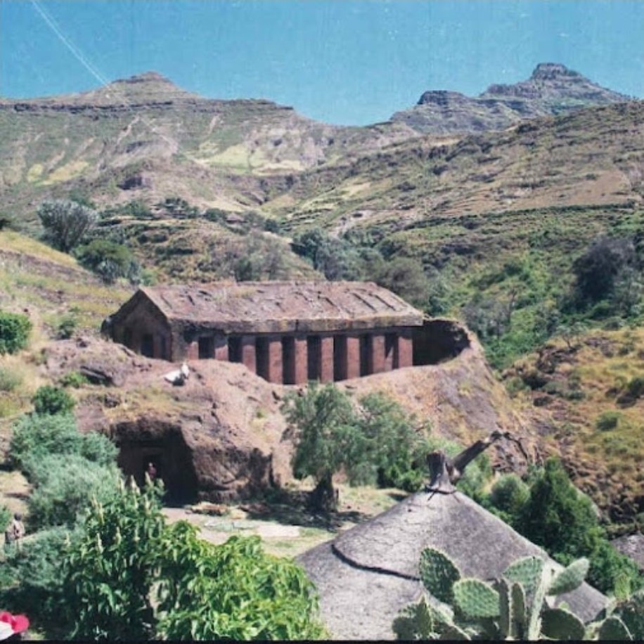 BREAKING: Drone attack hits Genette Mariyam church compound, a historic single-stone church near UNESCO World Heritage site Lalibela Rock-hewn Church, this morning. Unknown if the church sustained damage from the blast vibrations. Concern grows over preservation of cultural