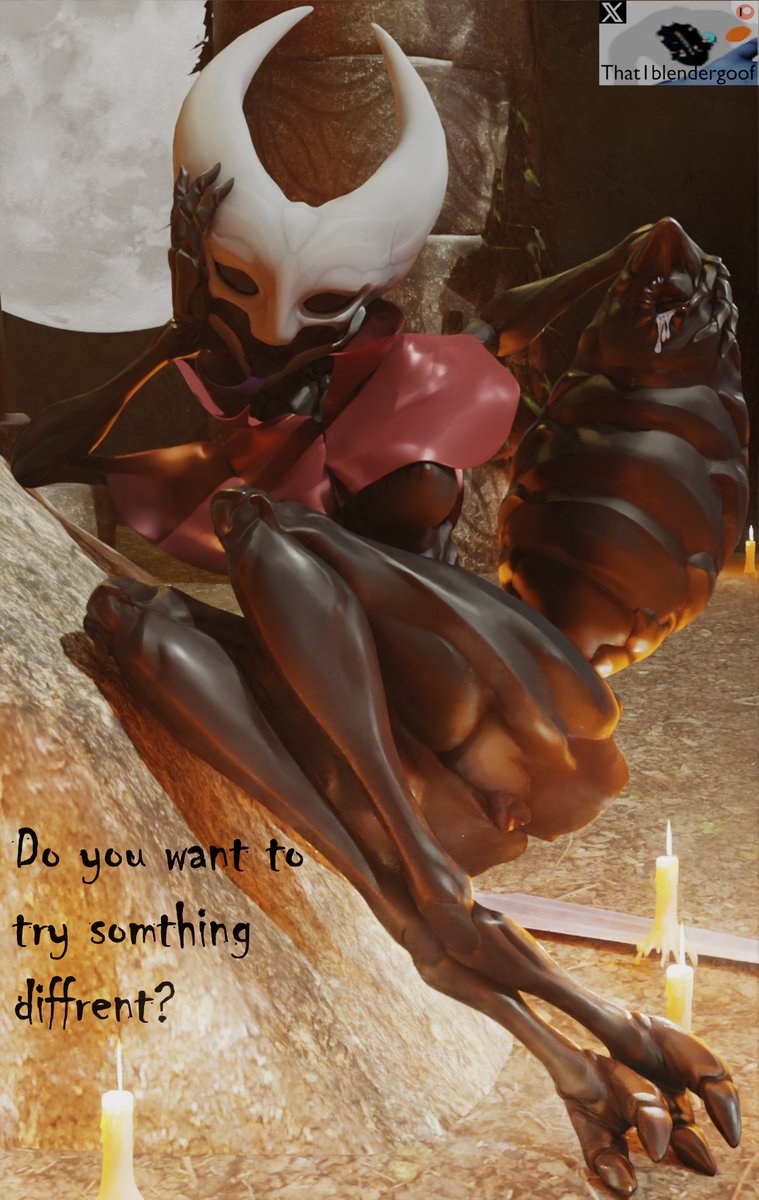 BlenderGoof's tweet photo. Would you try it?
#hollowknight #Silksong #Hornet 

Models
@Ghost0fOnyx @Hellfireflame01 https://t.co/5u6lZyWHdR