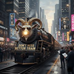 osk8cryptoio's tweet photo. 🚂💨 BOOST 10 ACTIVATED
The $BETTOR train has left the station and isn't stopping
⚡ 10x speed
⚡ Heading straight to any destination
⚡ Only those who board now will enjoy the ride🚀
👉 Are you up there or are you just standing there watching it go by?
#BETTOR #Crypto #BOOST10 https://t.co/TkZSot3YwL