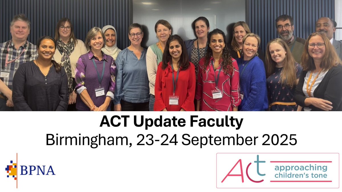 Such a great team updating together our British Paediatric Neurology Association ACT course this last week in Birmingham.  Co-created with parents and professionals! Is on track for 2026!