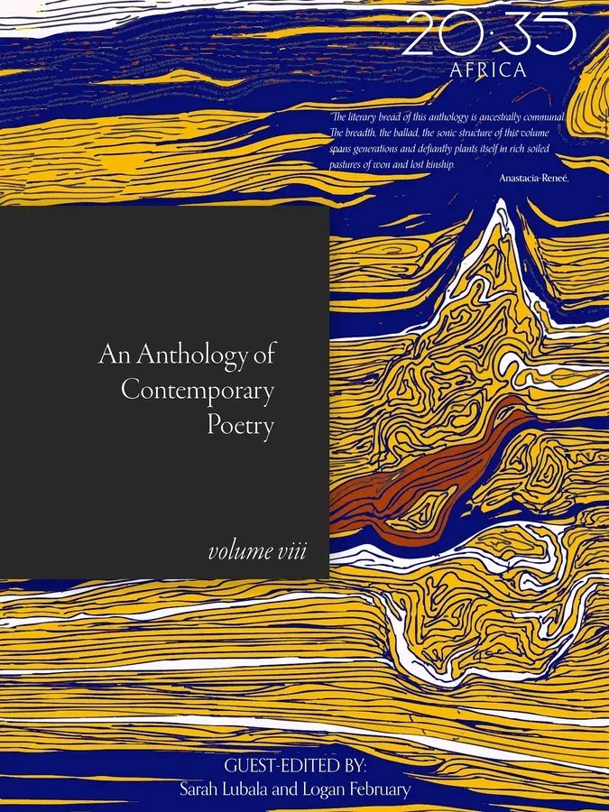 RAS0690's tweet photo. I have a poem in the volume viii of @20_35Africa. Thanks to the guest editors @LubalaSmit and Logan February for giving the piece room in the anthology. It's an honour to appear alongside poets whose works I admire, particularly my friend @gwriting_plug, in the anthology. https://t.co/PPvMVl0yjz