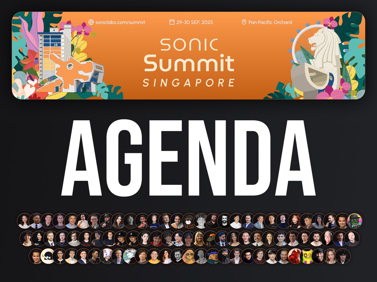 SonicLabs's tweet image. Get ready for two days filled with keynotes, panels, and more at Summit.

🗓️ Sep 29–30
📍 Pan Pacific Orchard

Explore the agenda:
📝 summit.soniclabs.com/agenda