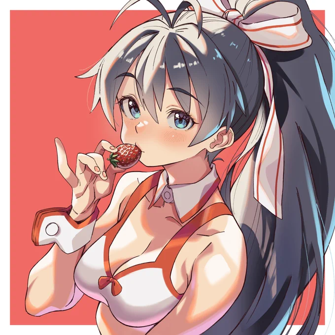 画集のフルーツ水着 かわいいよね の響ちゃん