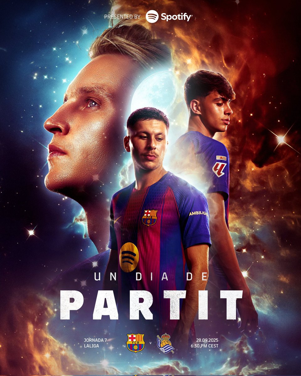 rovatelmedia's tweet image. Matchday 🤝🔴🔵
#Barcelonafc