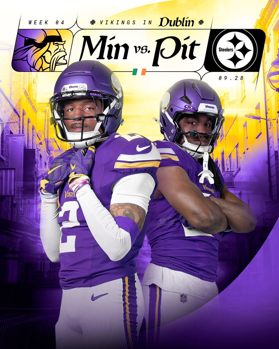 Kicking things off early. 

#Skol